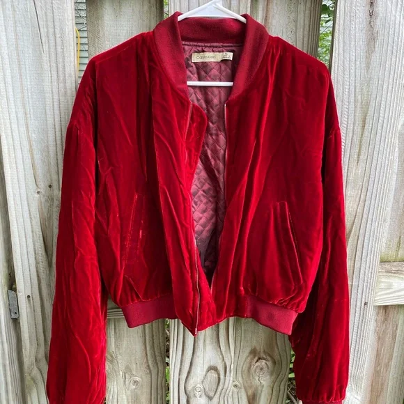 Calvin Klein Jackets Coats Vintage Calvin Klein Crushed